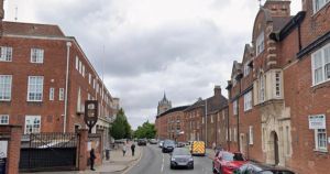 City centre road closing for works this weekend