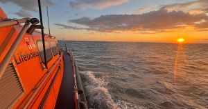 Yacht loses all power off coast after fire