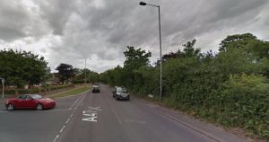 Person taken to hospital after crash on A47