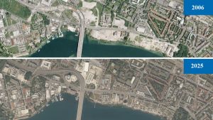 Diese Luftbilder zeigen, wie stark sich Konstanz in den letzten Jahren verändert hat
