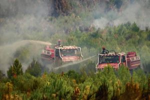 Incendie en Gironde : comment le retour de la canicule complique le travail des pompiers
