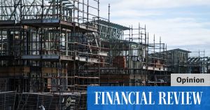 Labor’s IR laws making housing crisis harder to solve