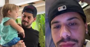 ‘Mimimi’, diz Zé Felipe sobre críticas após vídeo machista com o filho