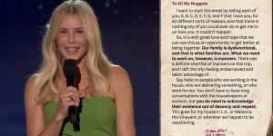 Chelsea Handler’s intense rules for family vacation start with the people cleaning your room