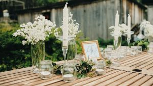 She wanted to get married in her childhood backyard. Her dad spent 8 months rebuilding it for her.