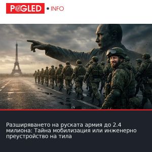 Разширяването на руската армия до 2.4 милиона: Тайна мобилизация или инженерно преустройство на тила