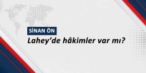 Lahey’de hâkimler var mı?