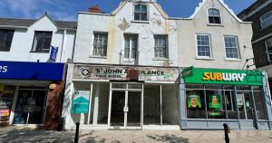 Eyesore building in town's historic market square can become café