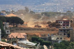 Hezbollah drone hits IDF bulldozer, violating Lebanon truce, IDF says, days ahead of talks