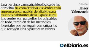 La culpa es de los ecologistas