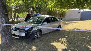 Politiet bekræfter: Skud blev affyret mod Mazda på Nørremarken