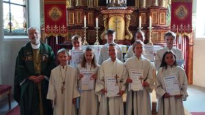 Ministrantenaufnahme in Herdwangen