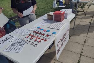 Veliki studentski bazar „Od Morave do Ibra”: Raznovrsna ponuda, dobro druženje i pomoć studentskoj borbi na osam lokacija u Srbiji