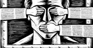 La idea de control sobre la libertad de expresión