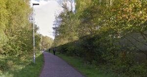 Man robbed and assaulted by two 'unknown men' as he entered woodland