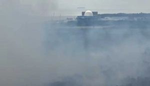 Officials address wildfire threat to nuclear facilities amid eastern England blaze