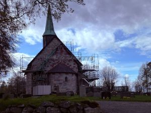 Dessverre skjer det ingenting i Rygge kirke