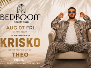 Хип-хоп на плажа: 2Bona и Криско с дневни партита в Bedroom Beach