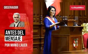 Antes del mensaje, por Mirko Lauer