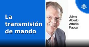 La transmisión de mando