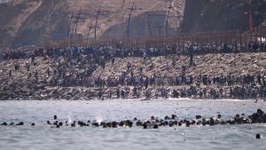 Nueva crisis migratoria con una frontera quebrada