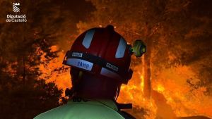 El incendio feroz