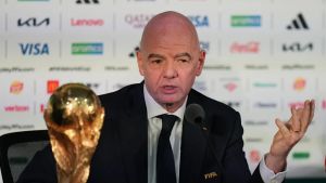Trump didn’t know what a red card was; his mate Infantino deserves one