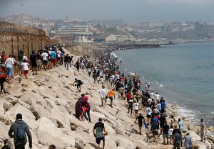 Estallido migratorio en Ceuta