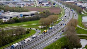 Ernstig ongeval op A12 bij Duitse grens