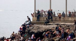 Invasione clandestina a Ceuta