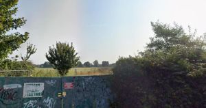 Travellers pitch up at park near school