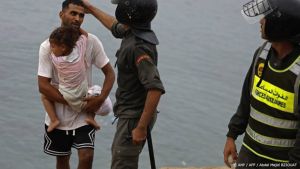 Aantal migranten in Ceuta geschat op 60.000, dodental naar 34
