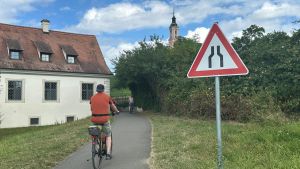 Nach Chaos am Bodenseeradweg: Das hat sich an der Engstelle bei Schloss Maurach geändert
