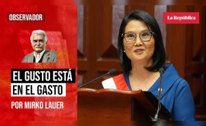 El gusto está en el gasto, por Mirko Lauer