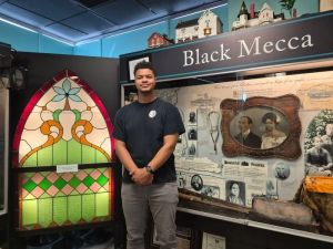 Gilberts: New director, summer students busy working at Black Mecca Museum