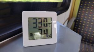 Seehas oder Schwarzwaldbahn: In welchem Zug sind die Temperaturen erträglicher?