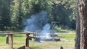 Trotz höchster Waldbrandgefahr glüht der Grillplatz – da bleibt nur Kopfschütteln