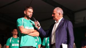 Le parole della bandiera. Berardi e la voglia di futuro : 