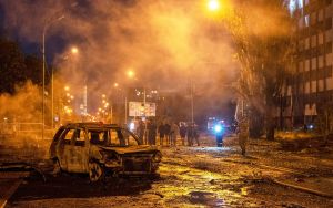 Russia hits Ukrainian capital with ballistic missiles and drones, killing at least 9