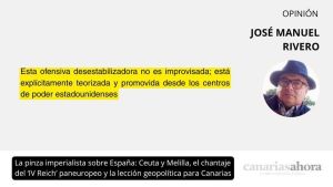 La pinza imperialista sobre España: Ceuta y Melilla, el chantaje del ‘IV Reich’ paneuropeo y la lección geopolítica para Canarias