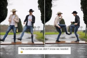Video of two brothers Irish step dancing to Beyoncé’s country hit ‘Texas Hold ‘Em’ is pure delight