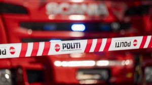 Mejetærsker i brand: Beredskabet måtte rykke ud
