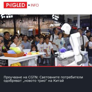 Проучване на CGTN: Световните потребители одобряват „новото трио“ на Китай