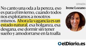 El verano no empieza nunca
