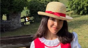 Rosángela Espinoza reveló que cumplió su sueño de niña y visitó la casa de Heidi, en Suiza