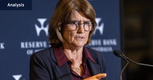 Sliding housing prices gave the Reserve Bank a surprise helping hand