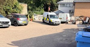 Police cordon in place as forensics called to home