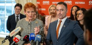 View from The Hill: Hanson announces One Nation Victorian leader, bans major media outlets