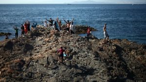 Chaotische bestorming Ceuta eindigt met drijfjacht op migranten uit Marokko
