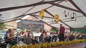 Musikverein Engelswies feiert 40-jähriges Bestehen mit traditionellem Sommerfest